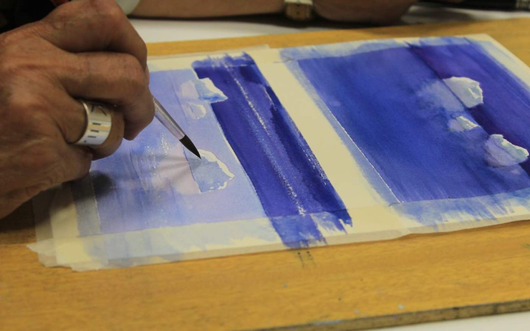 Síntesis del color en acuarela